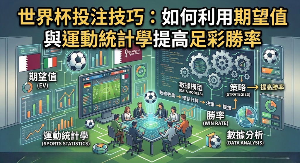 如何利用期望值與運動統計學提高足彩勝率